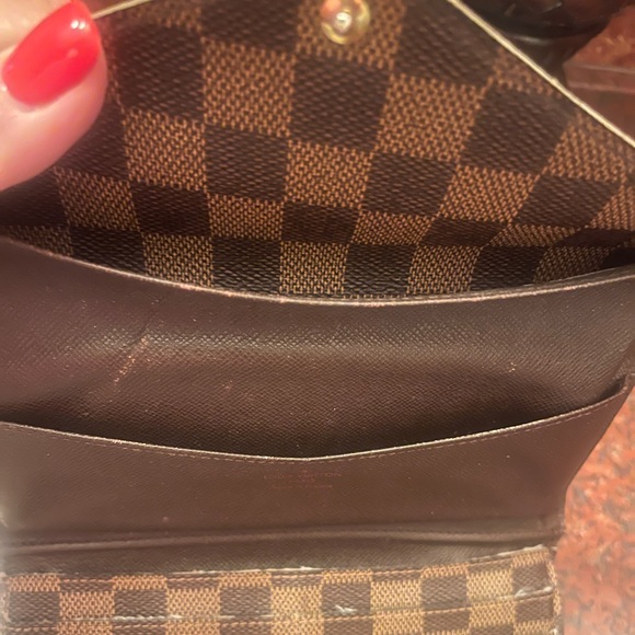 LOUIS VUITTON DAMIER EBENE TRIFOLD WALLET - Picture 10 of 16